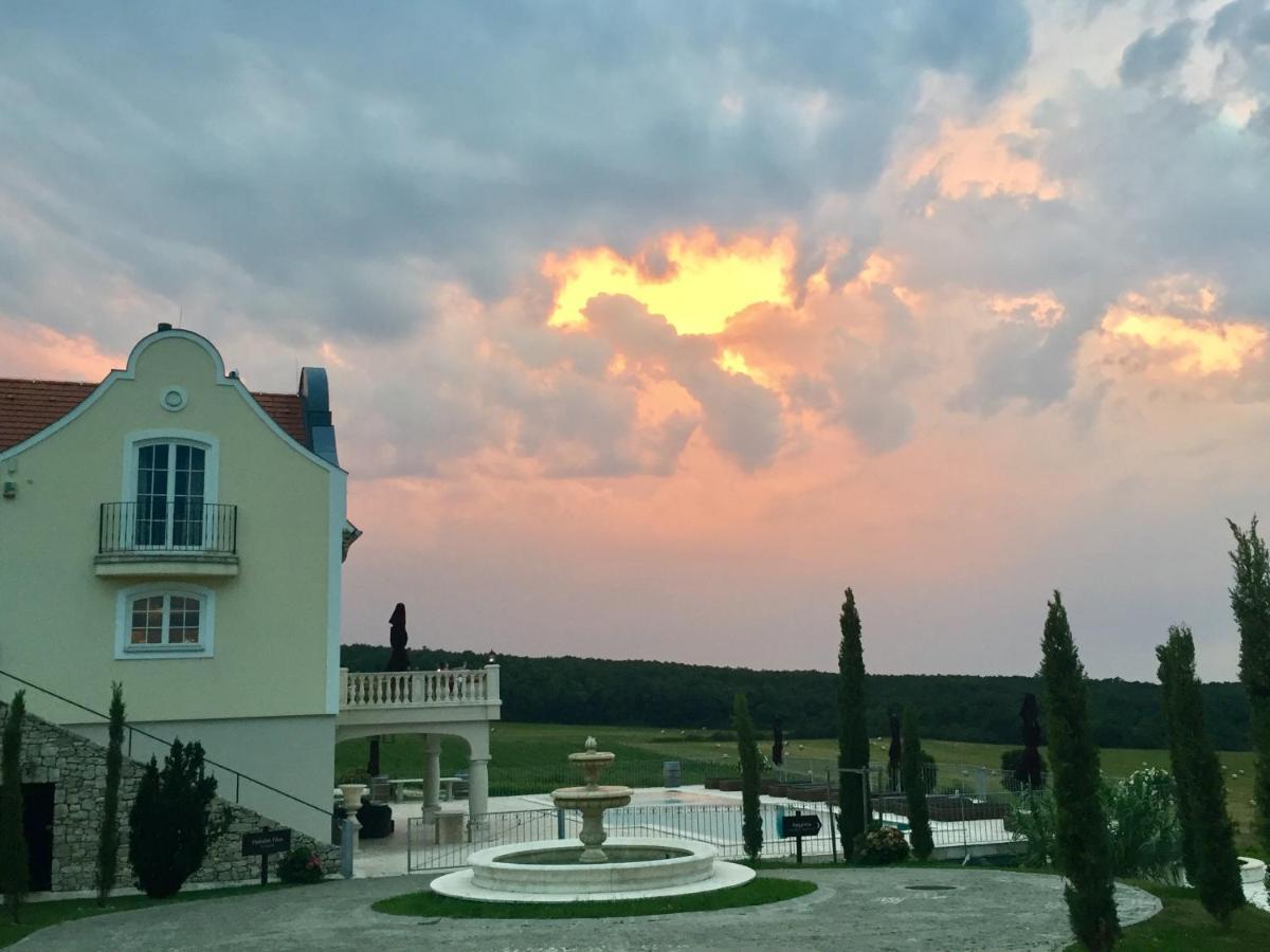 Hotel Liszkay Borkuria Monoszlo Esterno foto